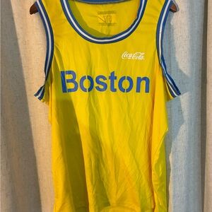 Boston Red Sox Boston Strong Celtics Basketball Jersey Adult XL Promo Night